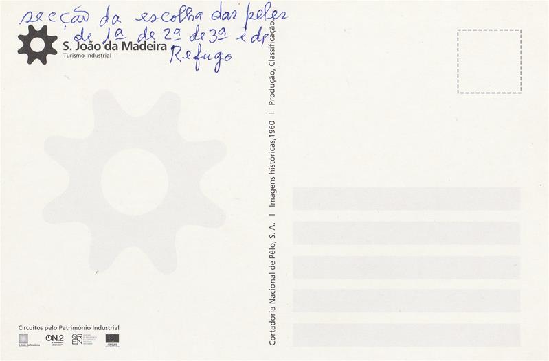 <span><p>Postal “Sec��o da escolha das peles”</p></span>