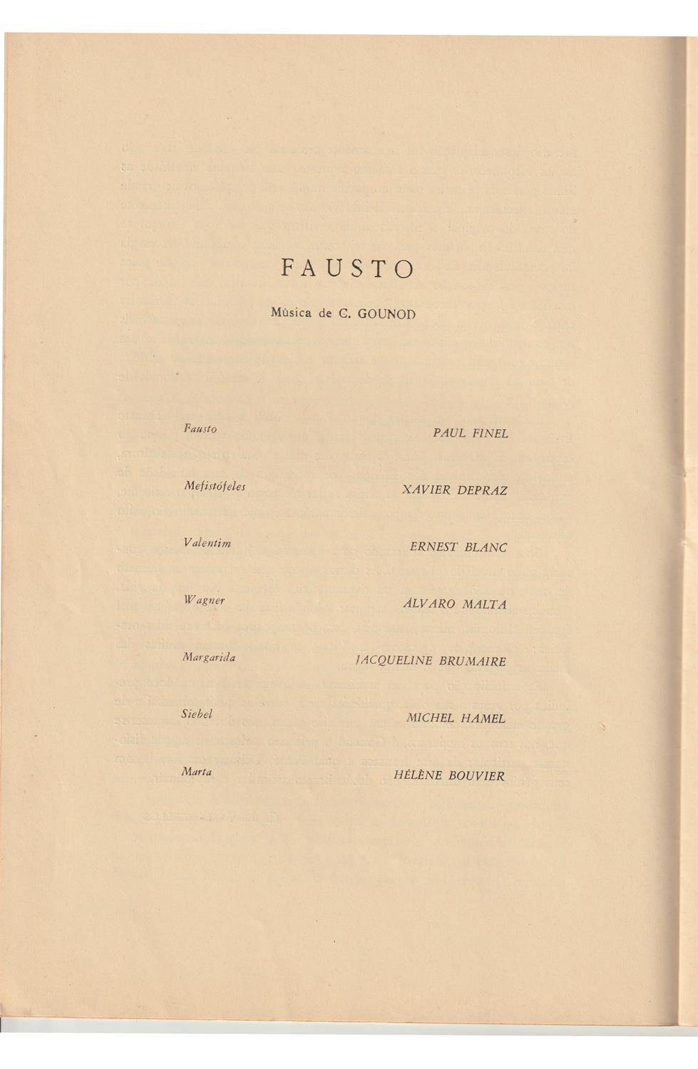 <span><p>Programa da �pera "Fausto", impresso em papel e vendido ao p�blico na recita popular de �pera no Coliseu dos Recreios.</p></span>