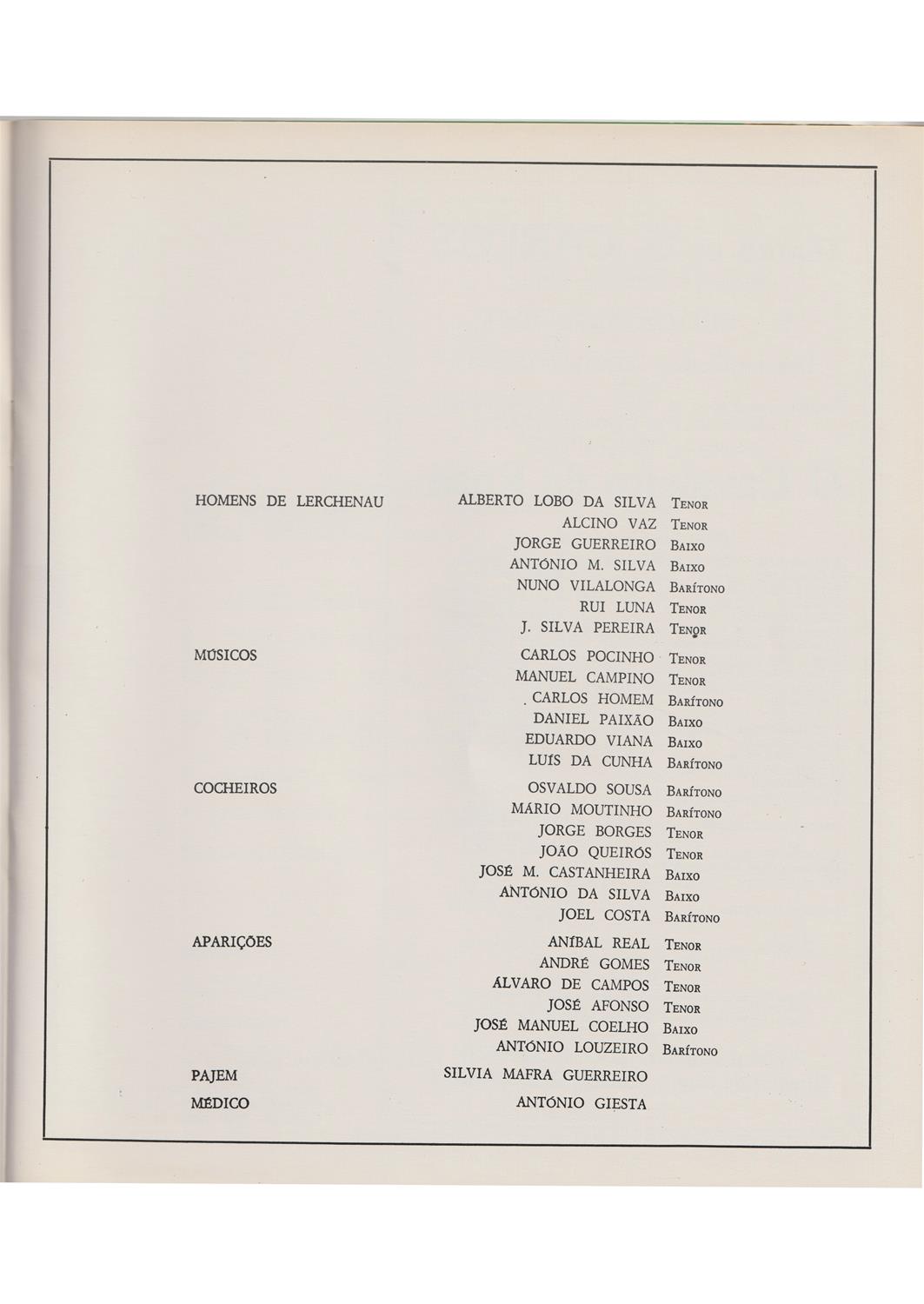 <span><p>Programa de temporada da �pera "Cavaleiro da Rosa" do TNSC de 1985/86</p></span>