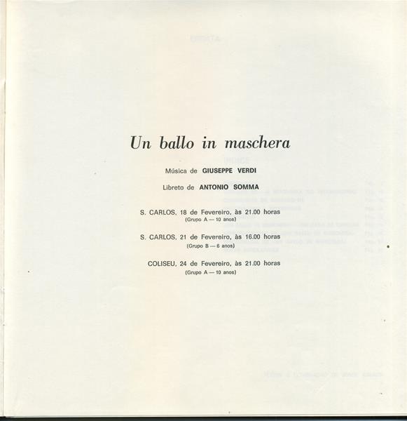 <span><p>Programa da r�cita Un Ballo in Maschera, no TNSC a 18 e 21 fevereiro de 1976, e no Coliseu dos Recreios a 24 fevereiro de 1976, com errata.</p></span>