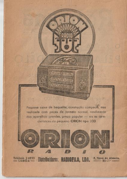 <span><p>Programa de temporada “Grande Companhia de �pera Italiana” no Coliseu de Lisboa em 1943. Programa-argumento do Coliseu dos Recreios de Lisboa com pre�o inscrito na capa. Custava 1 escudo e 50 centavos.</p></span>