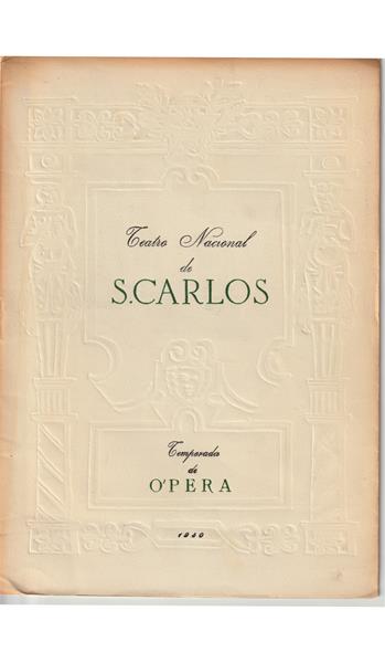 <span><p>Programa impresso em papel e vendido ao p�blico no espect�culo Rigoletto da temporada de 1950 no TNSC. Inclui duas adendas com informa��o sobre r�cita extraordin�ria “O Matrim�nio Secreto” e “Pr�ximos espect�culos”. Apenas foram digitalizadas a capa, p�gina com ficha art�stica e adendas.</p></span>