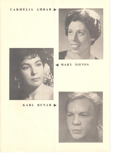 <span><p>Libreto da representa��o das pe�as das pe�as "La Serva Padrona", de Pergolesi, e de "Arlechino", de Busoni, pelo Grupo Experimental da �pera de C�mara, no Tivoli, em Dezembro de 1961.</p></span>