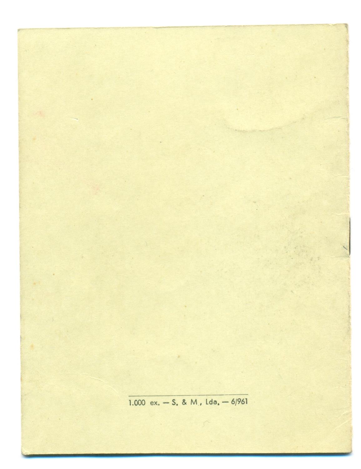 <span><p>Livro de instru��es de exame assinado pela professora D�lia Prado Coelho, da Escola T�cnica Elementar Marquesa de Alorna datado de 1961. Os exames foram marcados para os dias 26 e 27 de junho, 2, 16 e 17 de julho, todos na sala 5. S. & M. Lda.</p></span>
