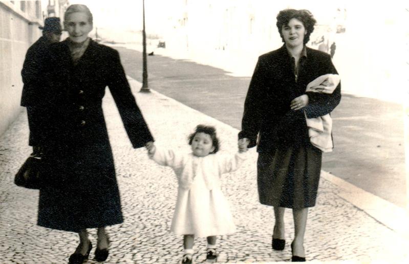 <span><p>Helo�sa Cid com a m�e e Tia Lurdes</p></span>