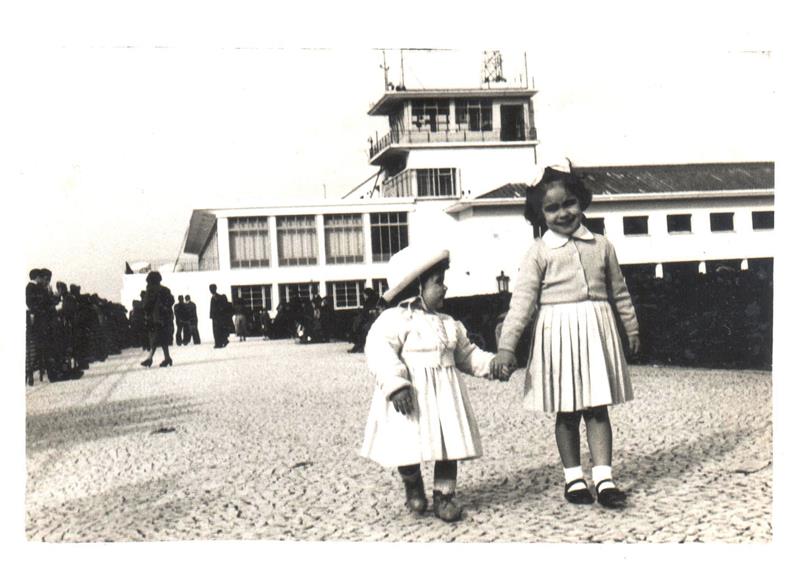 <span><p>Helo�sa Cid no aeroporto</p></span>