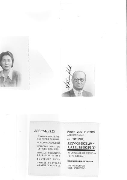 <span><p>Abraham Rozenfeld e Eugenia Jelin Rozenfeld</p></span>