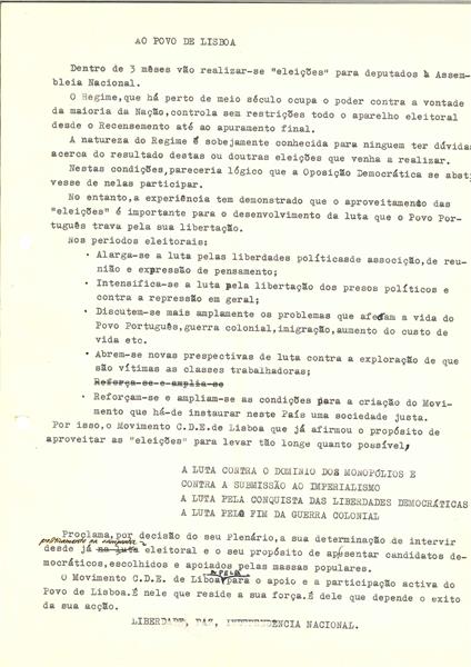 list
