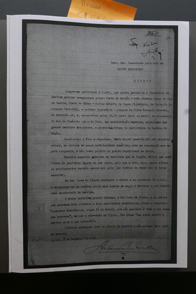 <span><p>Compila��o de documentos sobre o pai, Fernando Valverde (processos da pris�o, 1947 e 1967). Os documentos originais na Torre do Tombo.</p></span>
