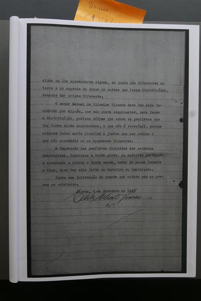 <span><p>Compila��o de documentos sobre o pai, Fernando Valverde (processos da pris�o, 1947 e 1967). Os documentos originais na Torre do Tombo.</p></span>