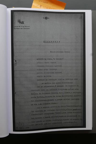 <span><p>Compila��o de documentos sobre o pai, Fernando Valverde (processos da pris�o, 1947 e 1967). Os documentos originais na Torre do Tombo.</p></span>