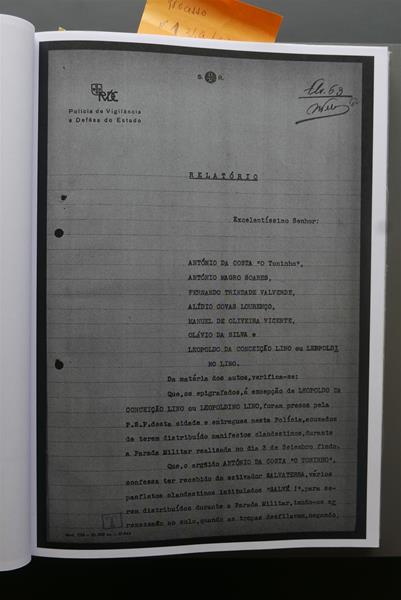 <span><p>Compila��o de documentos sobre o pai, Fernando Valverde (processos da pris�o, 1947 e 1967). Os documentos originais na Torre do Tombo.</p></span>