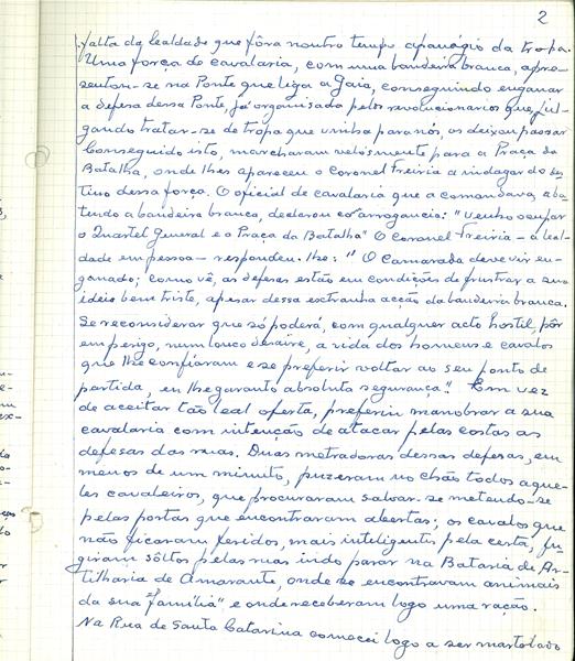 <span><p>Caderno de apontamentos - Movimento revolucion�rio do Porto de 3 de Fevereiro de 1927. Nota sobre as suas causas e motivos da sua derrota.</p></span>