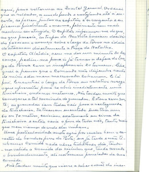 <span><p>Caderno de apontamentos - Movimento revolucion�rio do Porto de 3 de Fevereiro de 1927. Nota sobre as suas causas e motivos da sua derrota.</p></span>