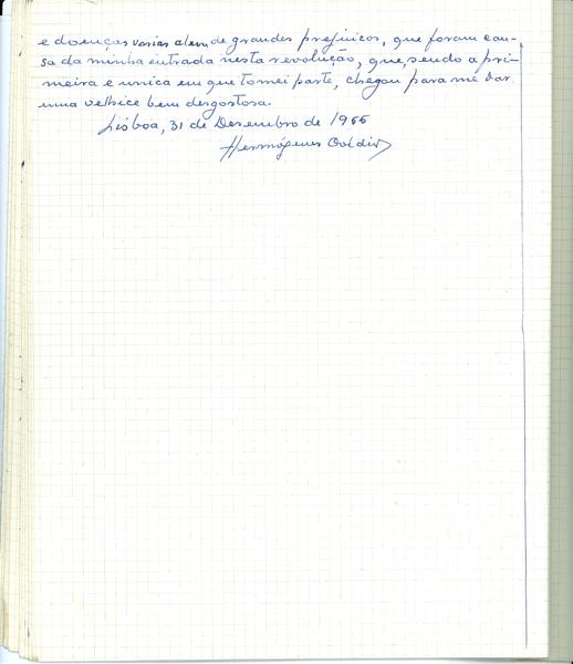 <span><p>Caderno de apontamentos - Movimento revolucion�rio do Porto de 3 de Fevereiro de 1927. Nota sobre as suas causas e motivos da sua derrota.</p></span>