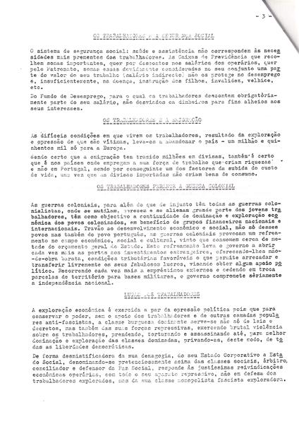 <span><p>Brochuras e panfletos recolhidos pelo Ramiro Rodrigues Morgado por volta dos anos 70.</p></span>