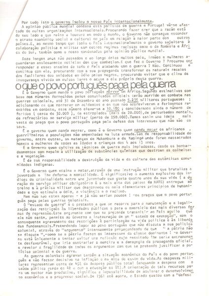 <span><p>Brochuras e panfletos recolhidos pelo Ramiro Rodrigues Morgado por volta dos anos 70.</p></span>