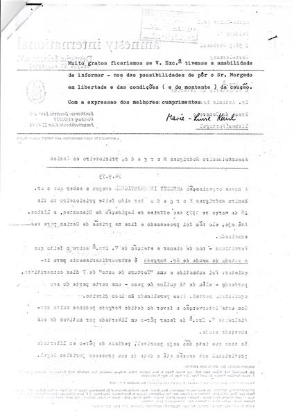 <span><p>Partes do processo de Raimundo Rodrigues Morgado. O processo est� incompleto e est� misturado com considera��es pr�pria do contribuinte. H� uma narra��o da pris�o do contribuinte.</p></span>
