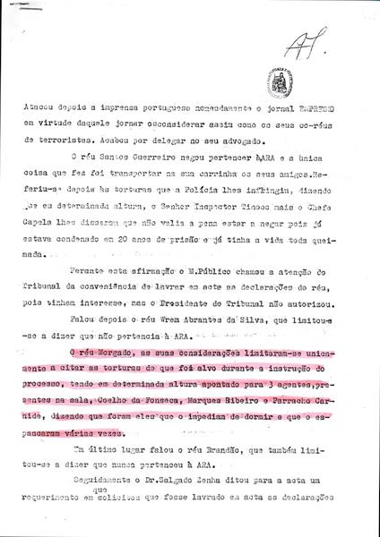 <span><p>Partes do processo de Raimundo Rodrigues Morgado. O processo est� incompleto e est� misturado com considera��es pr�pria do contribuinte. H� uma narra��o da pris�o do contribuinte.</p></span>