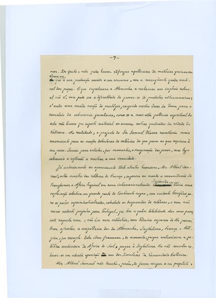 <span><p>1 - Texto “O Problema Colonial  na actualidade” da autoria de Francisco Cunha Leal apresentado na r�dio Radiodifusion Ibero-Americana e 2 Cartas da Radiodifusion Ibero-Americana referindo-se � apresenta��o na r�dio do texto.

Carta 1: 15 de Abril de 1936
Carta 2: 2 de Abril de 1936</p></span>