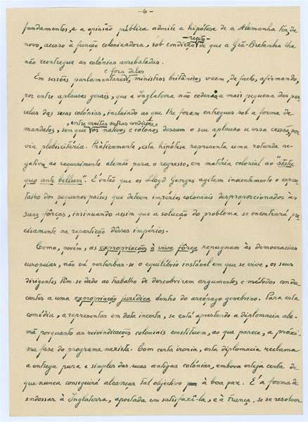 <span><p>Texto manuscrito intitulado “A trag�dia de Angola” de Francisco Cunha Leal, s.d.</p></span>