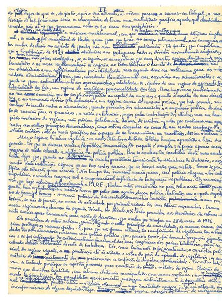 <span><p>Texto manuscrito intitulado “A trag�dia de Angola” de Francisco Cunha Leal, s.d.</p></span>