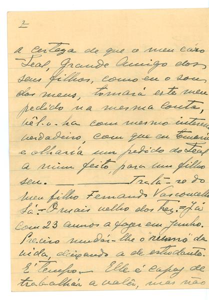 <span><p>Carta de Alexandre Jos� Botelho de Vasconcelos e S� para Francisco Cunha Leal, Lisboa, 18 de Mar�o de 1927, 6 p�ginas.</p></span>