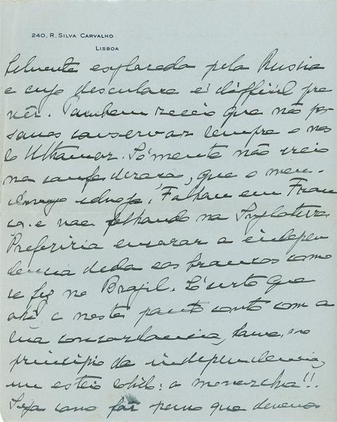 <span><p>Carta de Ruy Gomes Ulrich de 21 de Mar�o de 1961, 4 p�ginas. N�o tem destinat�rio.</p></span>