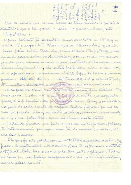<span><p>Conjunto de cartas pessoais do pai para Paula dos Santos e para a irm� Manuela Isabel Queiroz Marques. Dos anos 50 at� 1958.</p></span>
