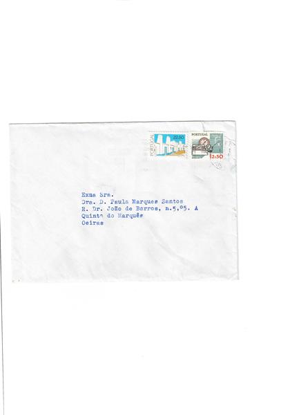 <span><p>Conjunto de cartas pessoais do pai para Paula dos Santos e para a irm� Manuela Isabel Queiroz Marques. Dos anos 50 at� 1958.</p></span>