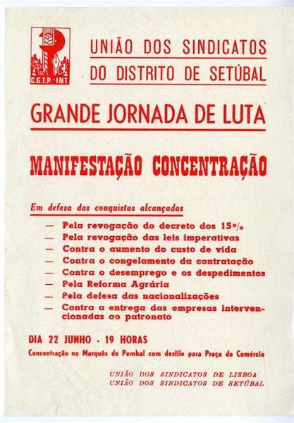 <span><p>Folhetos, panfletos e cartazes doados ao Museu do Aljube.</p></span>