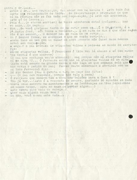 <span><p>Carta do primeiro dia em que a D. Maria Helena come�ou, com 18 anos, a trabalhar na F�brica Olaio.  A D. Maria Helena trabalhava nos escrit�rios, como todas as mulheres;
Datada de 11 de Outubro de 1945.</p></span>
