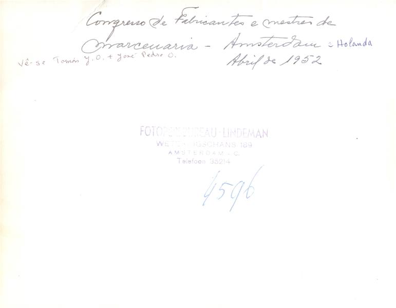 <span><p>Congresso de Fabricantes e Mestres de Marcenaria em Amesterd�o</p></span>