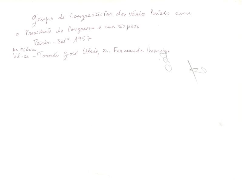 <span><p>Grupo de congressistas no Congresso em Paris</p></span>