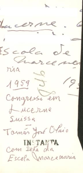 <span><p>Tom�s Olaio no Congresso de Lucerne</p></span>