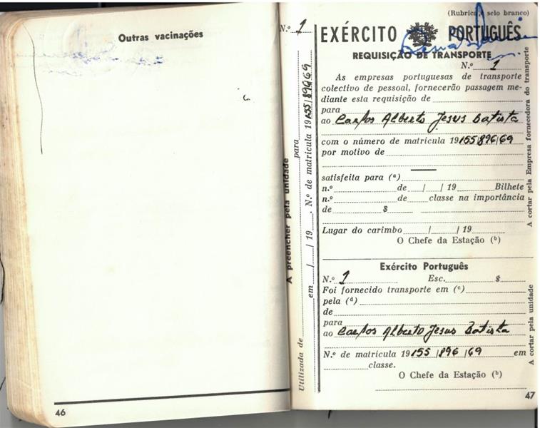 <span><p>Caderneta militar</p></span>