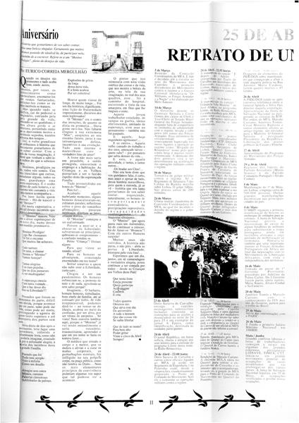 <span><p>Jornal "A Alvorada" - Testemunho pessoal sobre o 25 de Abril de 1974.</p></span>
