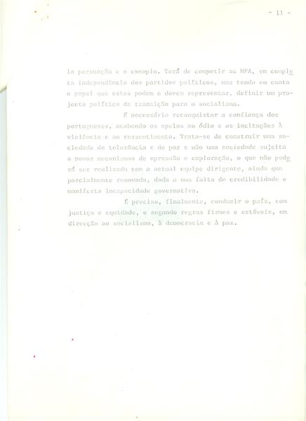 <span><p>Documento dos nove de 7 de Agosto de 1975. Documentos originais. Este documentos tem um despacho assinado por Vargas Cardoso, Secret�rio do Conselho da Revolu��o.</p></span>