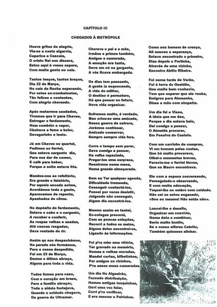 <span><p>Caderno com impress�es de v�rios poemas da �poca escritos por Jos� Portinha durante a Guerra Colonial.</p></span>