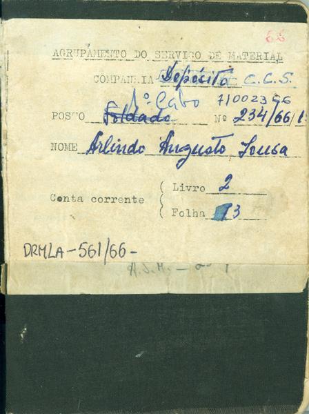 <span><p>Caderneta e bilhete de identidade.</p></span>