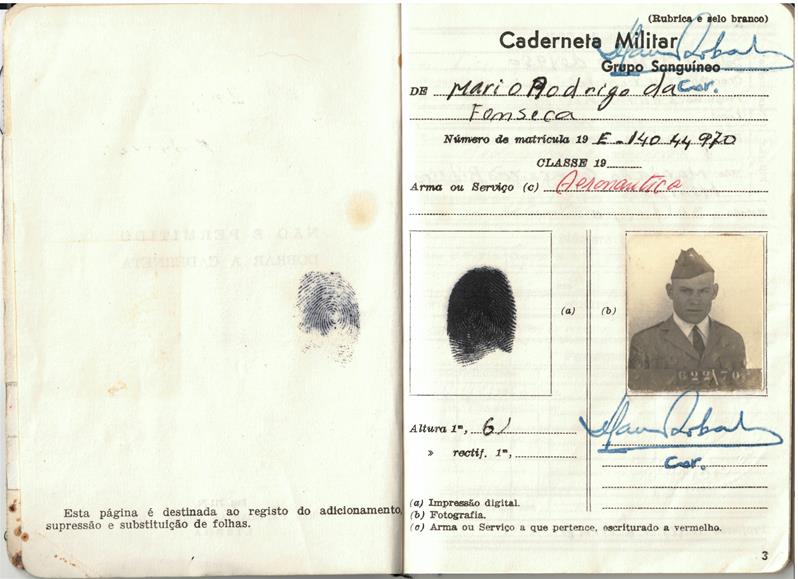 <span><p>Caderneta militar</p></span>