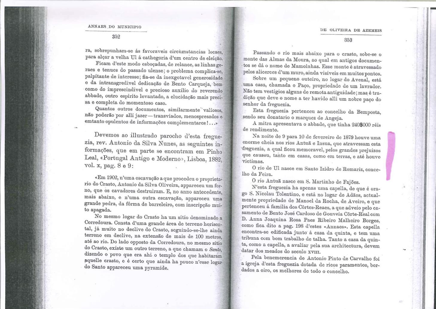 <span><p>Annaes do Munic�pio de Oliveira de Azem�is</p></span>