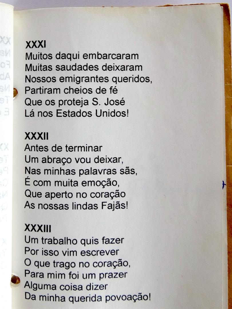<span><p>Livro com o poema "Mem�rias do Toledo" escrito por Leoc�dia Silveira em 1992. Versa sobre a hist�ria do lugar do Toledo. Foi feito no �mbito da festa de final de segundo ciclo a pedido do professora (1992)</p></span>