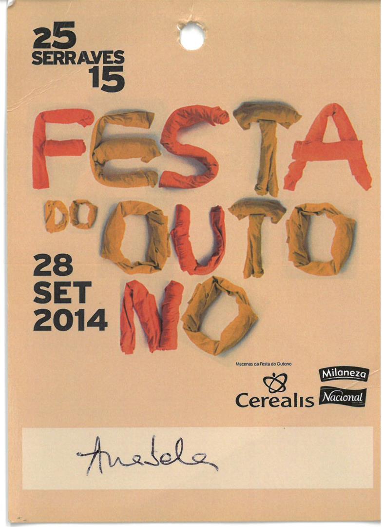 <span><p>Identifica��es de staff da Festa do Outono de Serralves</p></span>