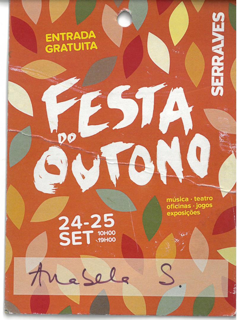 <span><p>Identifica��es de staff da Festa do Outono de Serralves</p></span>