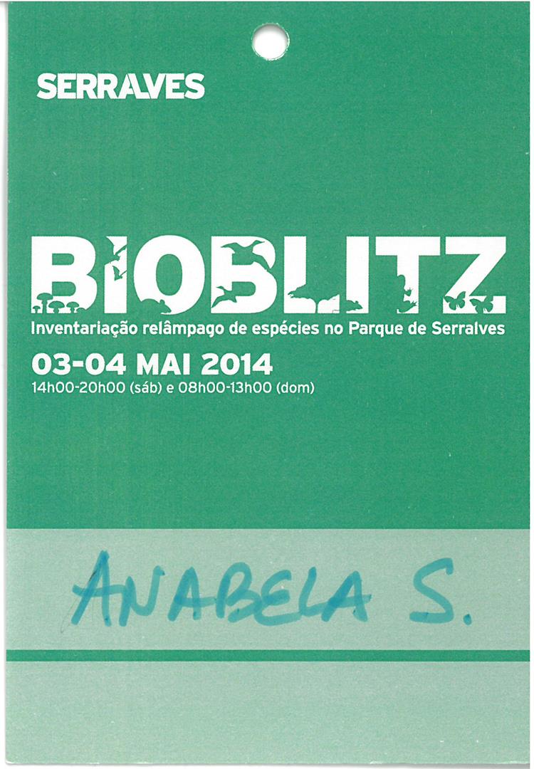 <span><p>Identifica��es de Staff do Bioblitz</p></span>