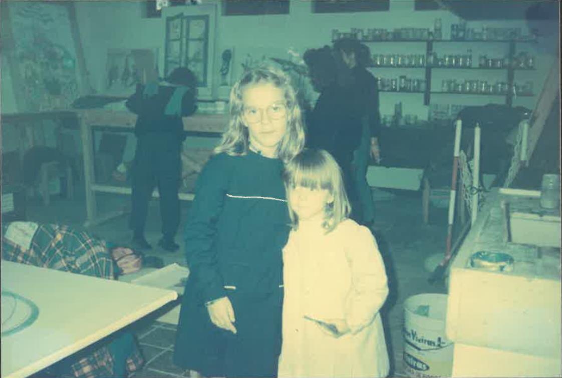 <span><p>Filhas de Isabel Koehler na Quinta de Serralves</p></span>