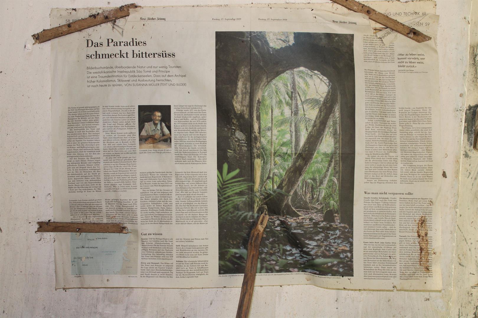 <span><p>Recorte de reportagem publicada em peri�dico.</p></span>